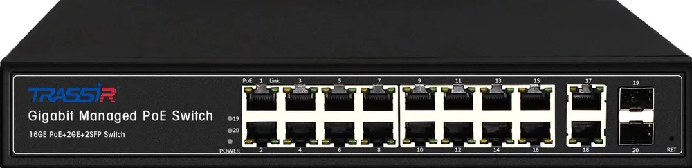 TRASSIR TR-NS24202S-300-16PoE v2 (D)